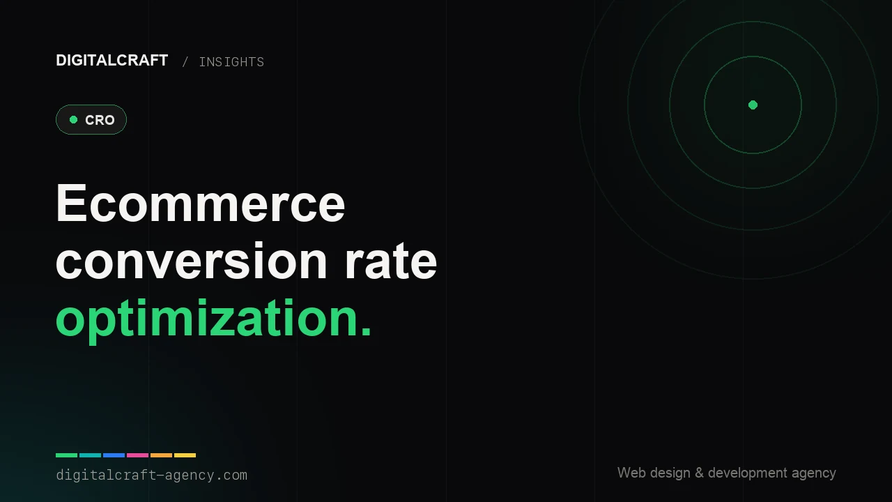 Ecommerce conversion rate optimization: a practical guide