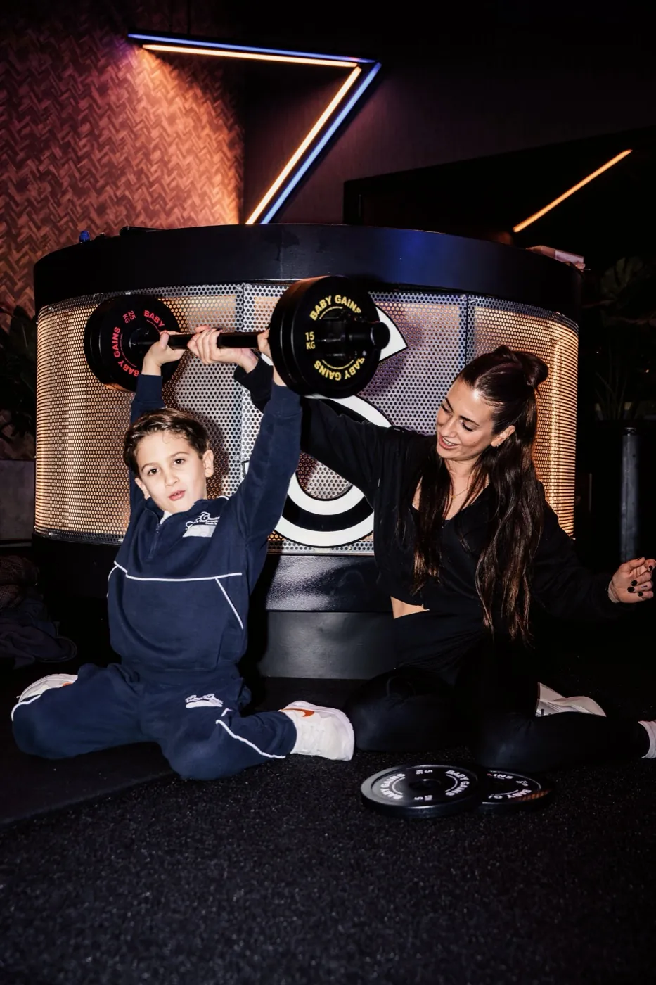 Baby Gains gym equipment category page
